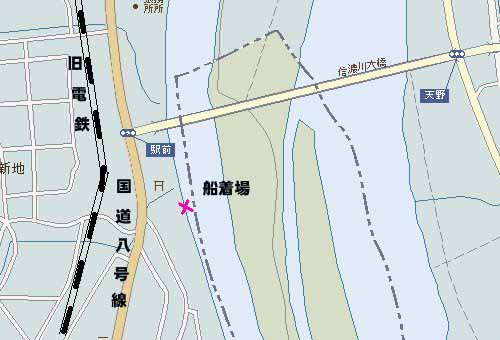 �V���s���钬�D����t�߂̒n�}