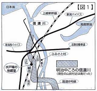 �V���s���钬���ˏ�t�߂̐}