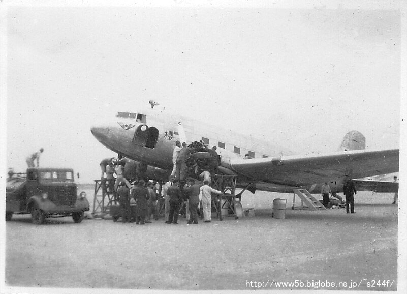 大日航のＤＣ－３ 櫻号