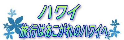 ☆ハワイ☆旅行はあこがれのハワイへ
