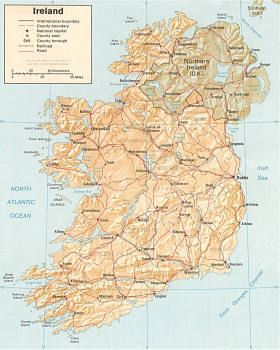 IRELAND MAP