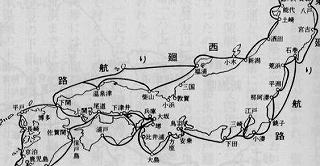 江戸時代の航路