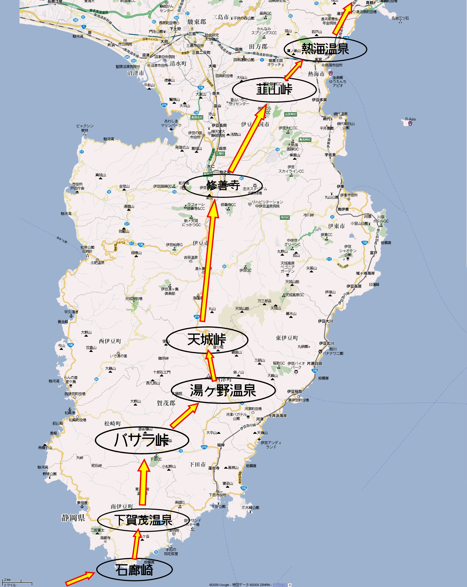 �ɓ������헪�n�}