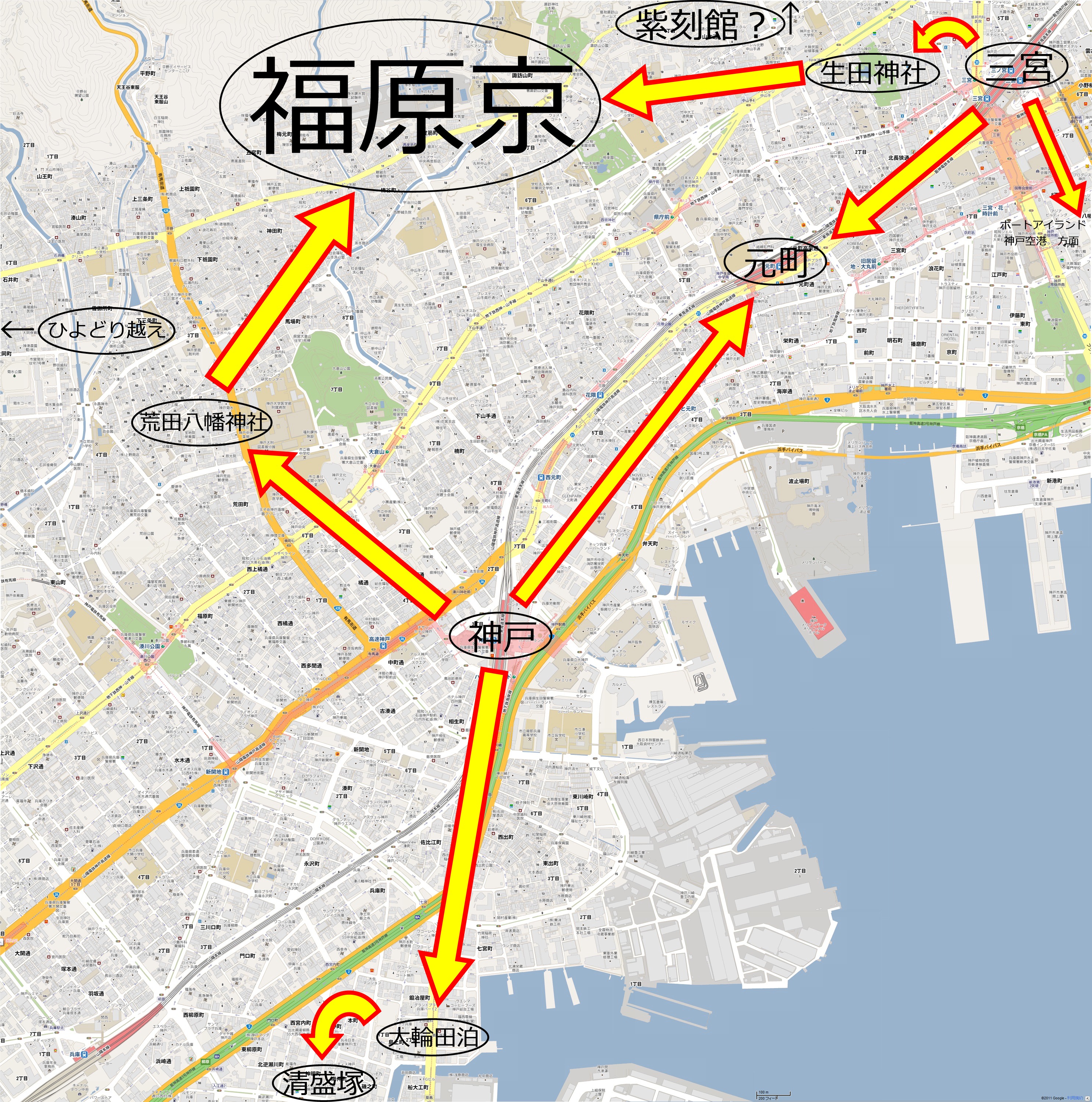 �_�ˎs�X���Ӓn�}