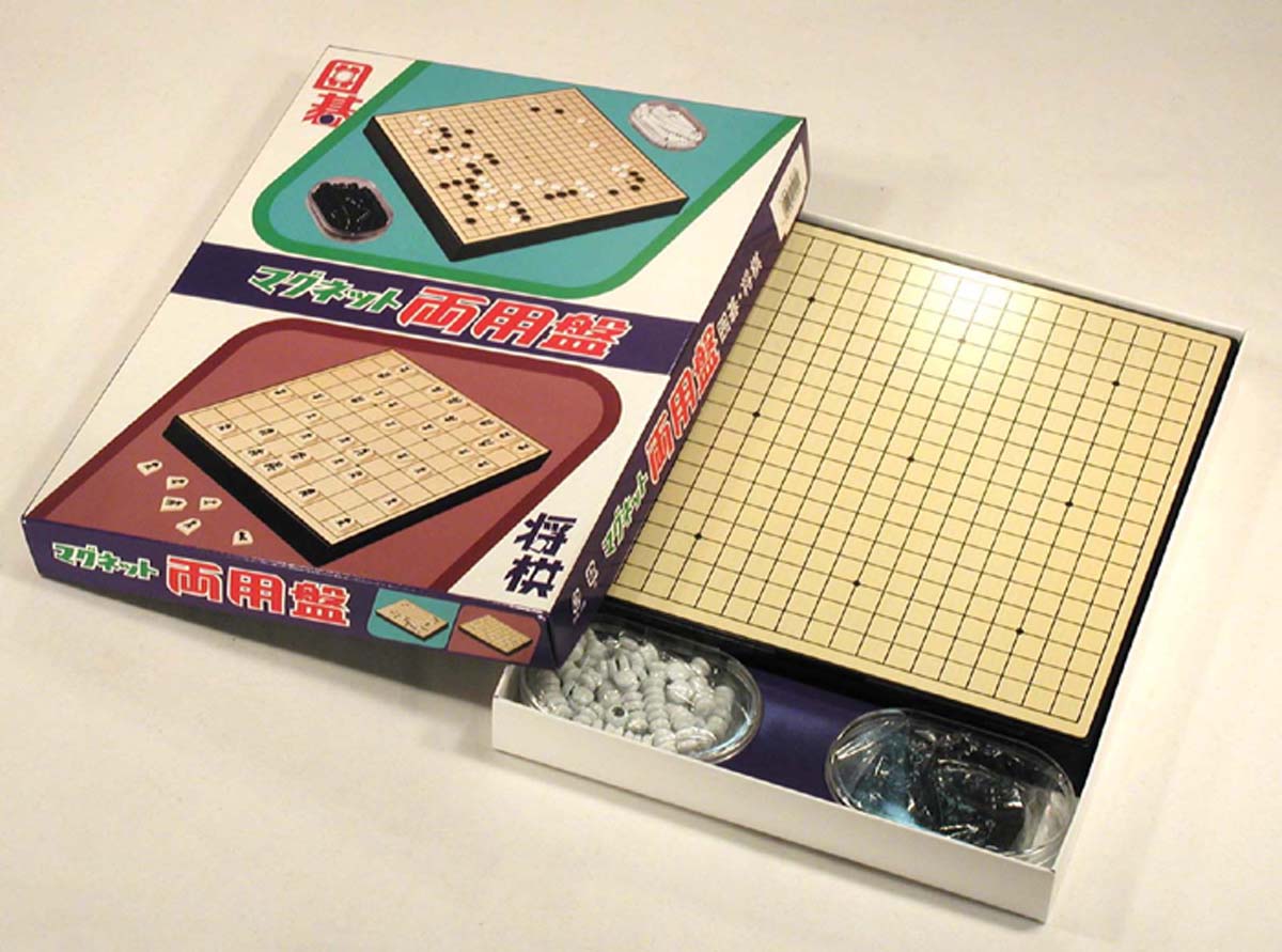 Neu Komplett Holz Deluxe Shogi Faltreifen Board und Stück Set Japanisch 