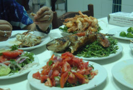 [�A���N�T���h���A�ŐH�ׂ��[�H]