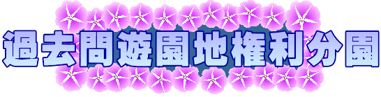 過去問遊園地権利分園