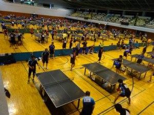 川口卓球連盟の選手として