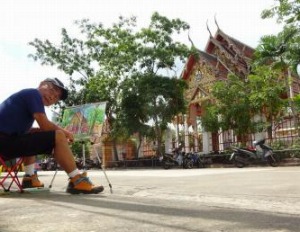 タイ国写生旅行