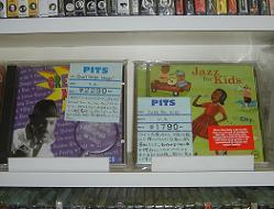 right : V.A. / Jazz For Kids (Verve) CD \1790-  left: V.A. / Great Googa Mooga (Ace) CD \2290-