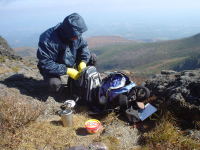 �S�R�R���t�߂ł̃����`�^�C���B