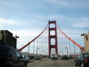 アメリカ 夏の旅行記 サンフランシスコの金門橋（ゴールデンゲートブリッジ）。 Golden Gate Bridge at San Francisco