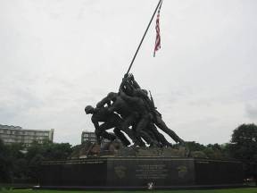 アメリカ旅行記 ワシントン 硫黄島メモリアル iwojima memorial