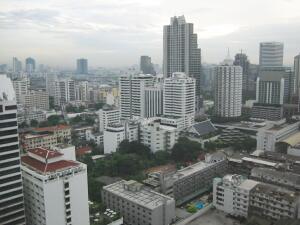 タイ マレーシア シンガポール ブルネイ フィリピン ・バンコク中心部。ランドマークホテルより望む