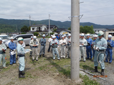 昇柱研修1スナップ