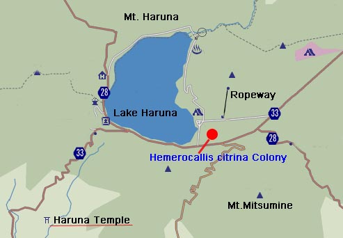 Lake HAruna and vicinity